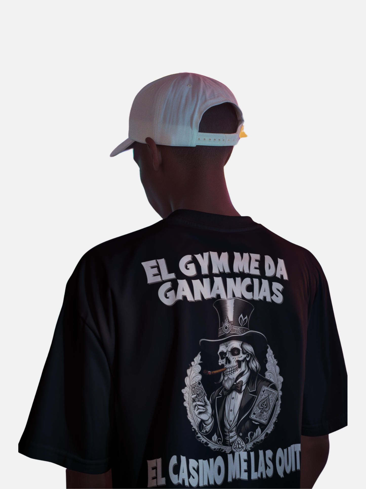 El GYM me da Ganancias, el Casino me las Quita - Polera Oversize