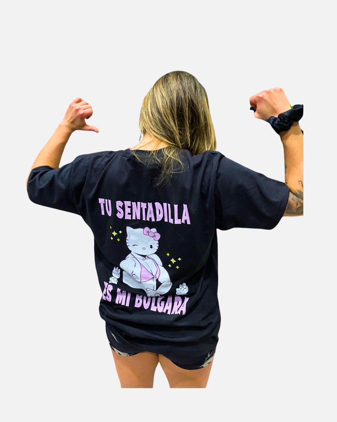 Tu Sentadilla es mi Bulgara - Polera Oversize