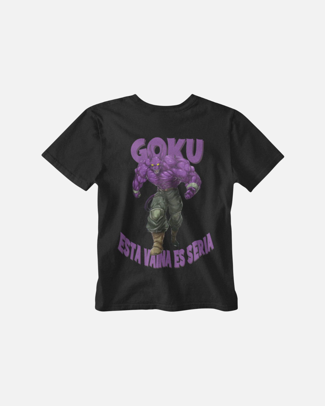 GOKU ESTA VAINA ES SERIA - Polera Oversize