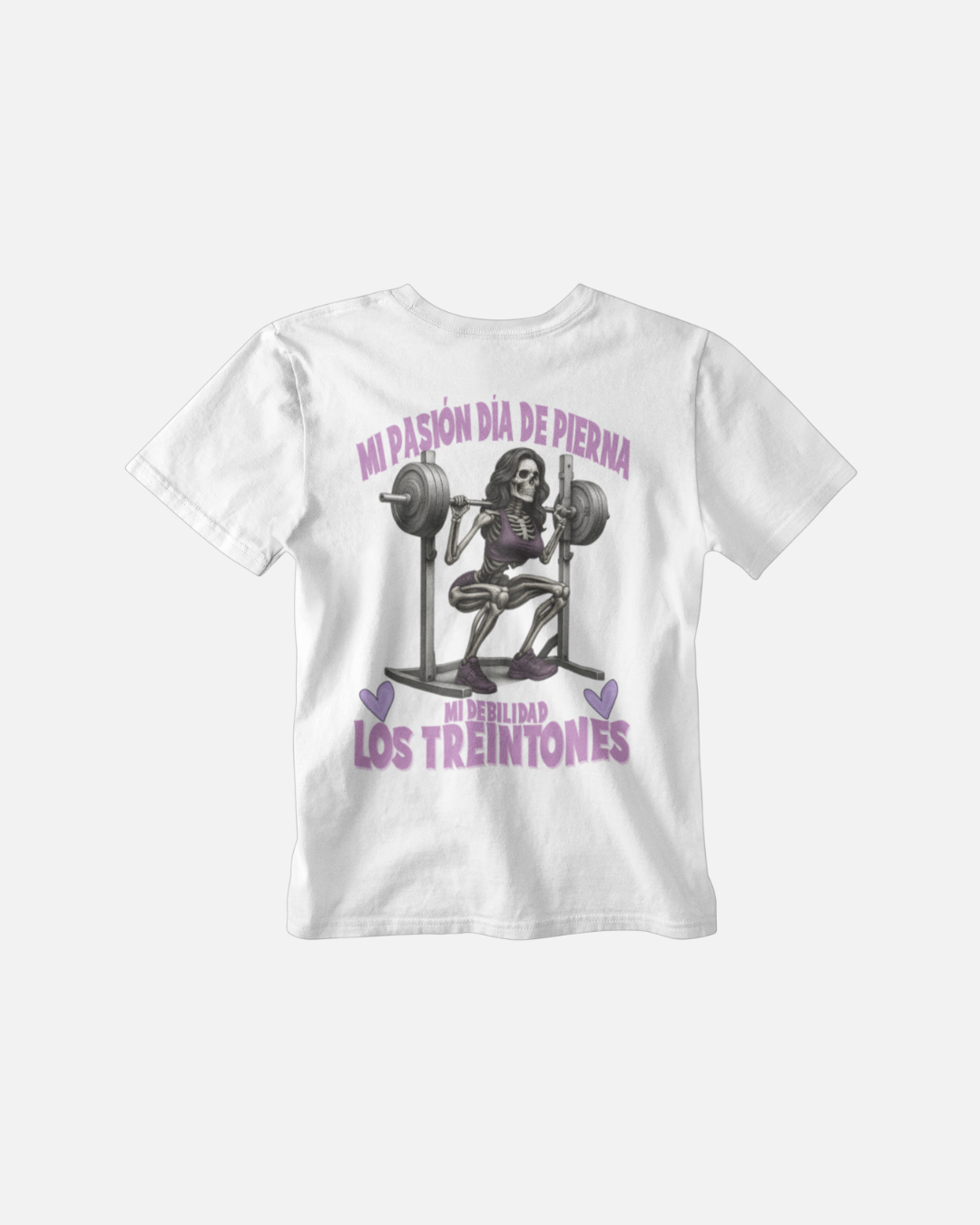 PASIÓN DIA DE PIERNA, DEBILIDAD TREINTONES - Polera Oversize