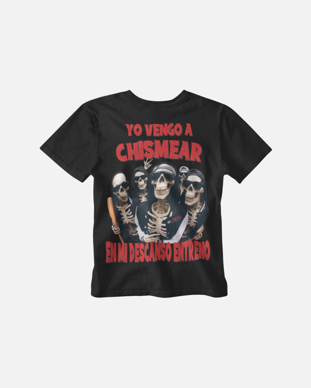 Yo vengo a chismear, en los descansos entreno - Polera Oversize