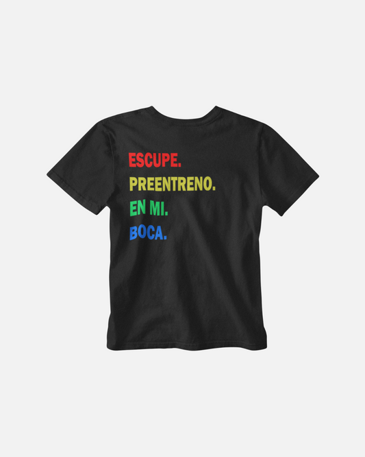 Escupeme Preentreno en la boca - Polera Oversize