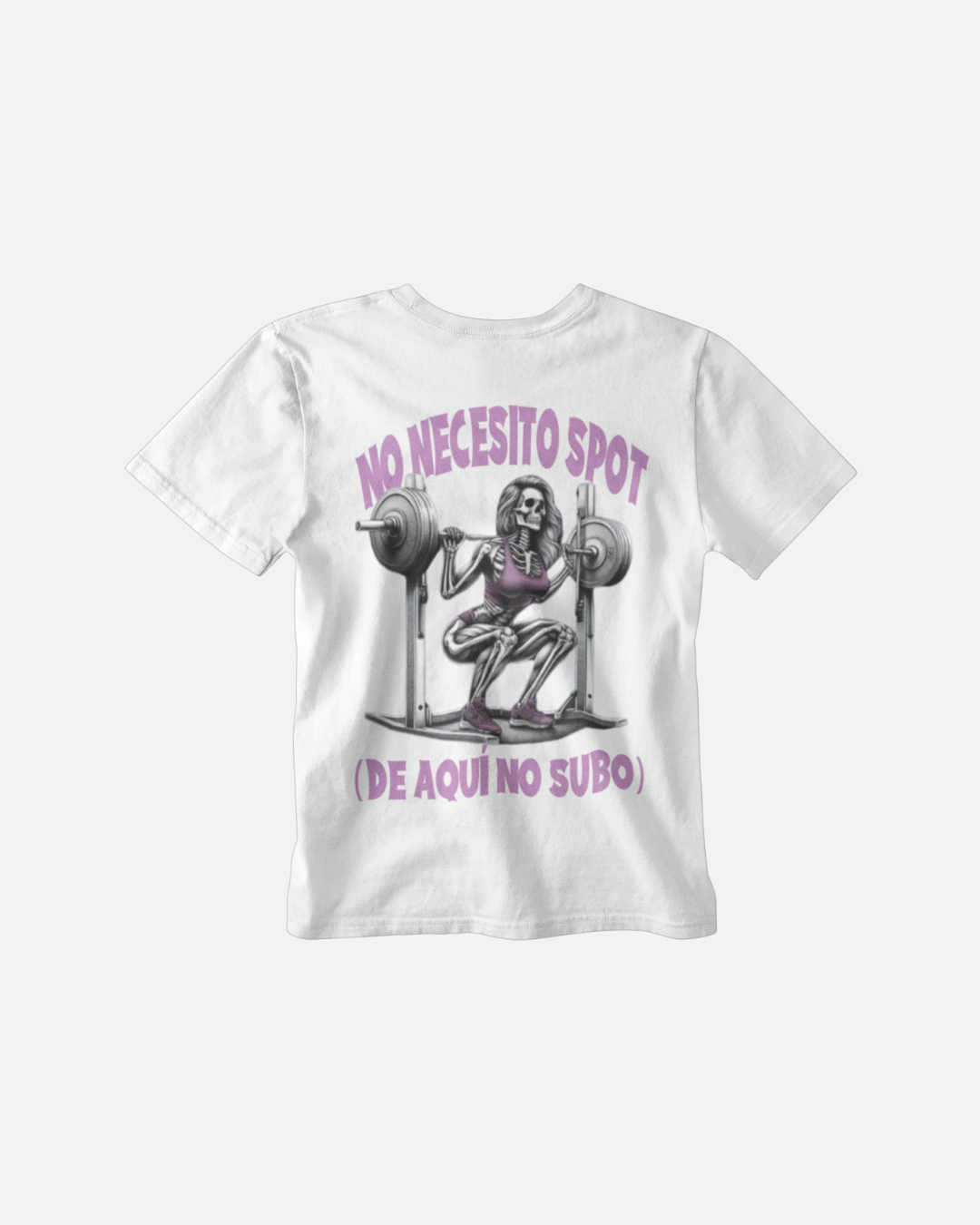 No necesito Spot (De aquí no subo) - Polera Oversize