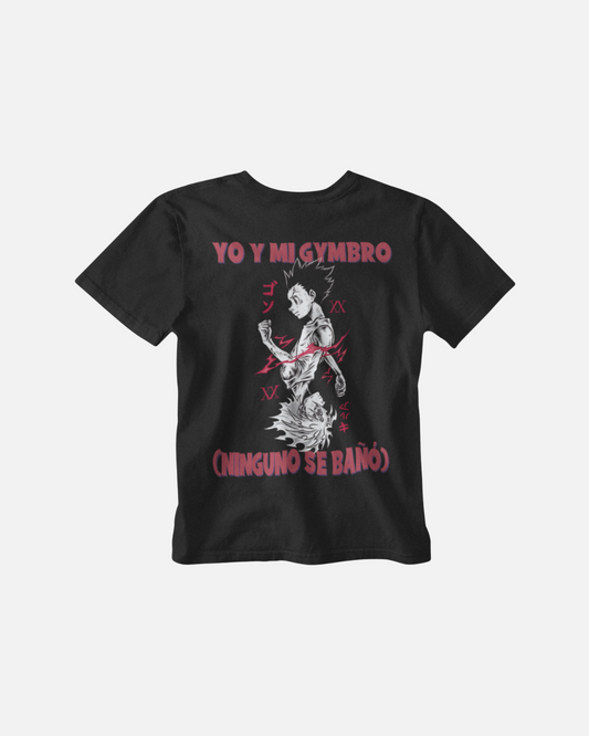 YO Y MI GYMBRO ALERGICOS AL AGUA - Polera Oversize