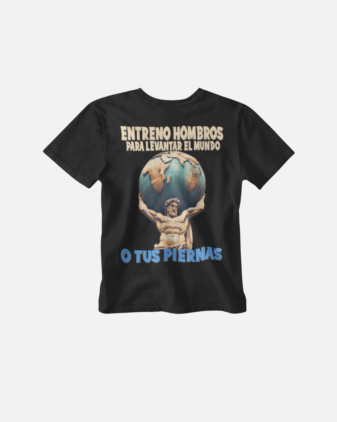 Entreno Hombros para Levantar tus Piernas - Polera Oversize
