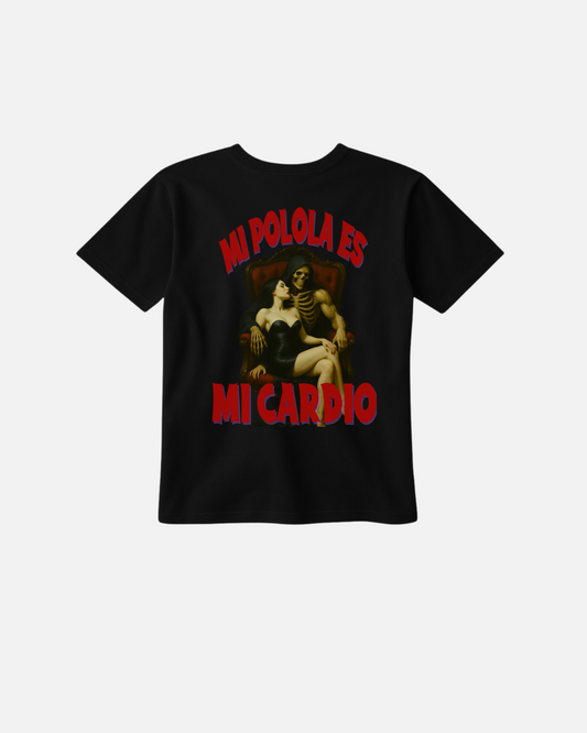 Mi Polola es mi Cardio - Polera Oversize